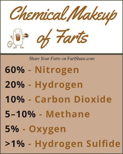 chemical makeup of farts
